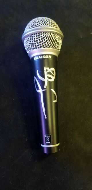 Steven Tyler (aerosmith) Autographed Signed Microphone -