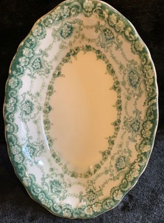 6 Antique Royal Bassett Porcelain Venice Made In England Side Vegetable Dishes