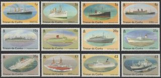 Tristan Da Cunha 1994 Transport,  Ships Mnh
