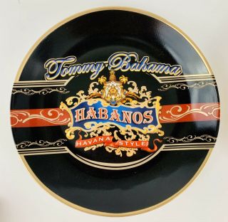 Tommy Bahama Cigar Band Barrel Blend Plates Set Of 4 Collectible Gift 2