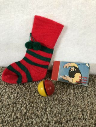 American Girl Molly Christmas Stocking,  Yo - Yo,  Flip - Book (pleasant Company)