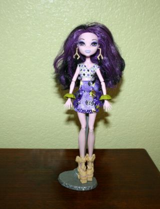 Monster High Doll With Thick Purple Hair