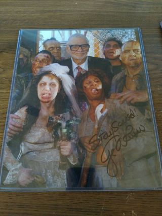 George A Romero - Hand Signed 8x10 - Autographed Photo
