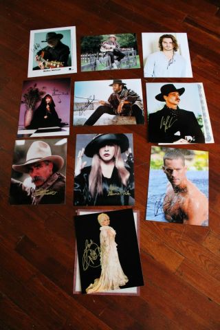 Willie Nelson And More Signed Photograph 