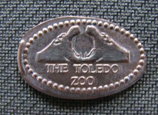The Toledo Zoo Elongated Pressed Penny