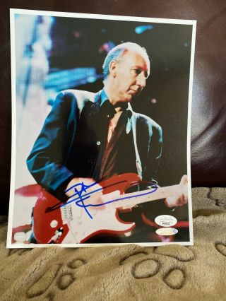 Pete Townshend The Who Signed 8x10 Photo Jsa
