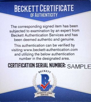 Jaclyn Smith BAS Beckett Cert Hand Signed 8x10 Photo Autograph 2