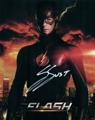 Grant Gustin Signed 8x10 Photo Cool Autographed Picture Includes