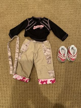 Sparkly Sport 2004 Outfit American Girl Of Today Doll Clothes Pants Top Shoes