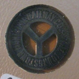 Youngstown Ohio Transit Token - Oh990b The Youngstown Municipal Railway Co.