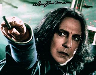 Alan Rickman Harry Potter Signed 8x10 Photo Picture Autographed With