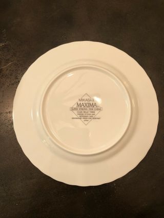 CAJOS BELLE TERRE by Mikasa Maxima Salad Dessert Plates 8.  25”,  Set of 8 2