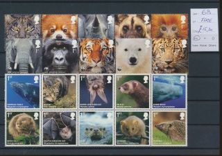 Lm42898 Great Britain Animals Fauna Flora Wildlife Fine Lot Mnh Fv 15,  2 £