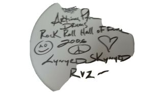 Artimus Pyle Autographed Drum Head Lynyrd Skynyrd With