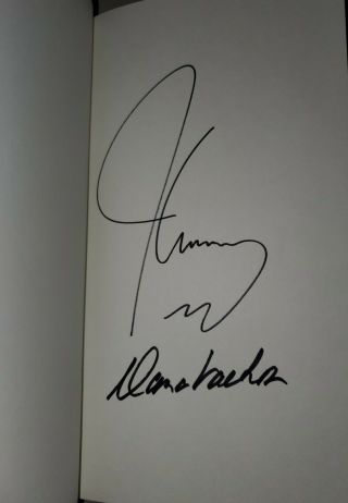 Jim Carrey Signed/autographed Memoirs And Misinformation 1st Edition Book