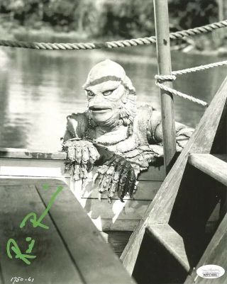 Ricou Browning Signed 8x10 Photo Creature From The Black Lagoon 5 Jsa
