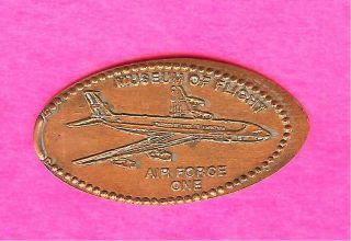 Museum Of Flight " Air Force One " Seattle Washington Elongated Pressed Penny
