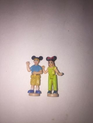 Polly Pocket Disney Minnie & Mickey Mouse Kids Figures Magic Kingdom Castle