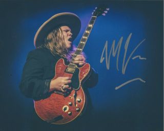 The Marcus King Band Signed Authentic 8x10 Photo B W/coa Blues Rock Guitarist