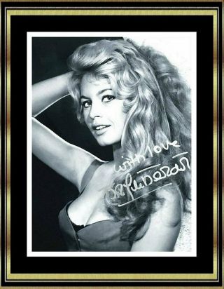 Ultra Hot Brigitte Bardot Sexy Hand - Signed Autograph