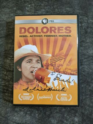 Autographed " Dolores " Movie Dvd