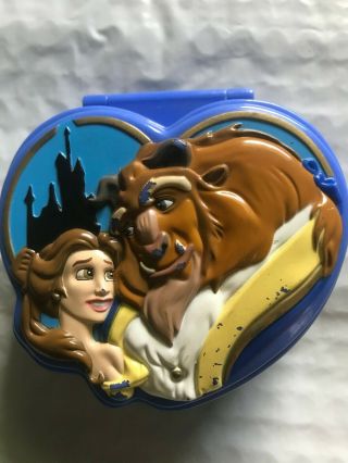 Vintage Disney Bluebird Polly Pocket Beauty & The Beast Belle Compact Only