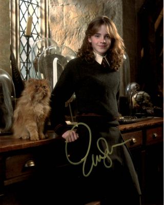 Emma Watson Harry Potter Autograph 8x10 Photo Signed