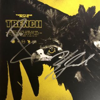 Twenty One Pilots Trench Signed Cd Autographed Tyler Joseph Josh Dunn