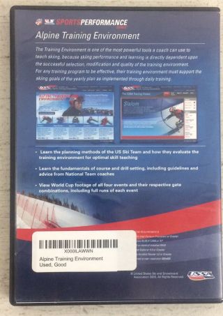 USSA Alpine Training Environment : Sport Performance Series (DVD) 2