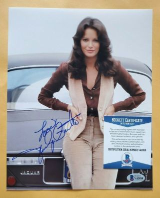 Jaclyn Smith Charlies Angels Signed Autograph 8x10 Photo Bas Beckett V42898