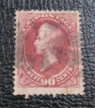 Nystamps Us Stamp 144 $2640 Red Cancel Grill