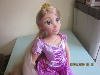 Disney 34 " Princess Rapunzel Articulated Tangled My Size Doll