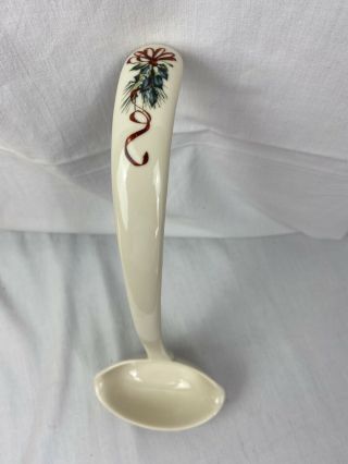 Lenox Winter Greetings Red Bow - Punch Bowl Ladle ONLY 2