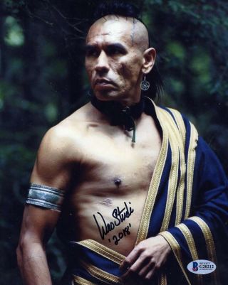 Wes Studi Bas Beckett Hand Signed 8x10 Last Of The Mohicans Photo Autograph
