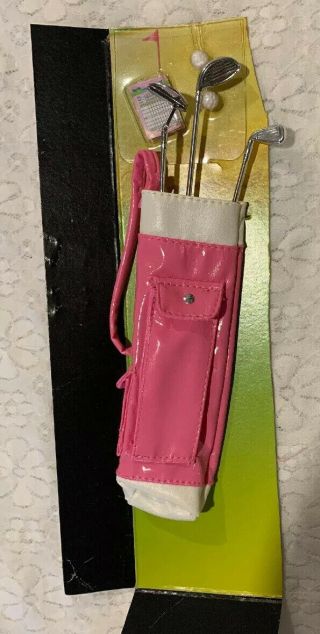 Barbie Look Pink On The Green Golf Bag Clubs And Accessories Only