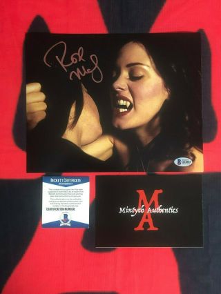 Rose Mcgowan Charmed Autographed Signed 8x10 Photo Beckett Proof