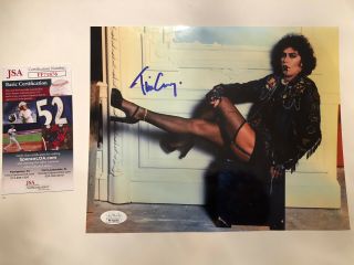 Tim Curry,  The Rocky Horror Picture Show,  Hand Signed 8x10 Photo W/coa