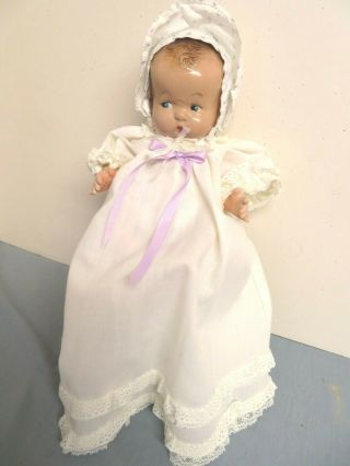 Vintage 10 " Composition Baby Doll 1930s Jointed Averill Manufacturing Dress