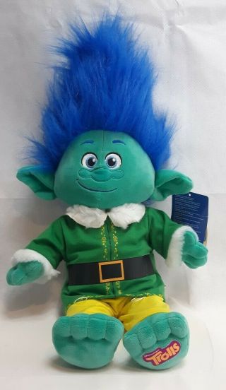 Build A Bear Trolls Branch Plush Stuffed Doll With Outfit Dreamworks 24 "