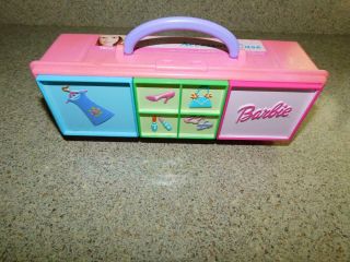 1742 Vintage 1999 Mattel Tara Barbie Accessory Carrying Storage Case Handled
