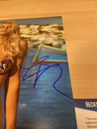 Kelly Rohrbach Swimsuit Baywatch Sexy Autographed Signed 8X10 Photo Beckett 2