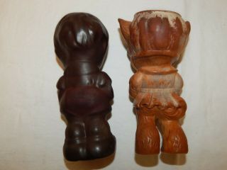 RARE Vintage SUN RUBBER Susie - So - Soft Kitten and Baby Boy Doll TOYS 2