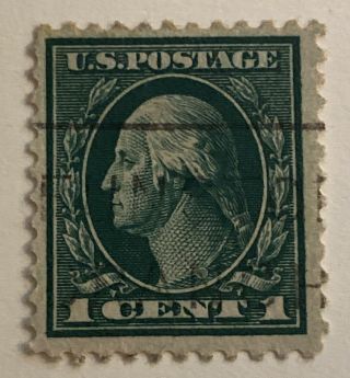1922 George Washington 1 Cent Stamp Rare Us Post Scott 544.  Cv $4000