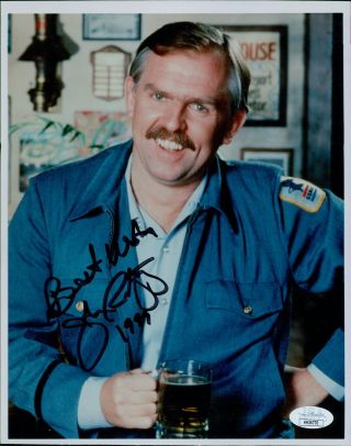 John Ratzenberger Cheers Actor Signed 8x10 Glossy Photo Jsa Authenticated