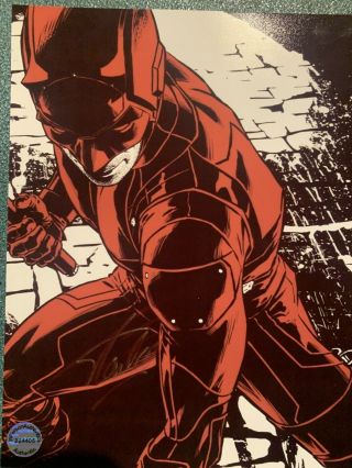 Marvel Stan Lee Signed Autographed Daredevil 8x10 Poster With