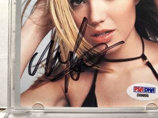 Signed Mandy Moore CD PSA DNA 1st Album 2001 3
