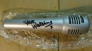 Signed Dave Wakeling Autographed Microphone The English Beat Lead Singer Ska