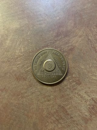 Aa 3 Month Recovery Coin Token Bronze To Thine Own Self Be True Unity Service