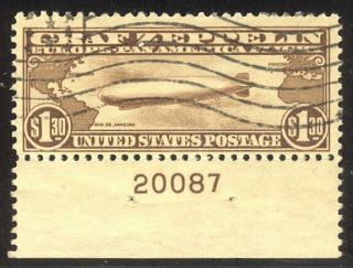 U.  S.  C14 - 1930 $1.  30 Graf Zeppeiln ($350)