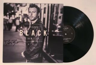 Dierks Bentley Real Hand Signed Black Vinyl Record Lp Proof,  1 Autograph